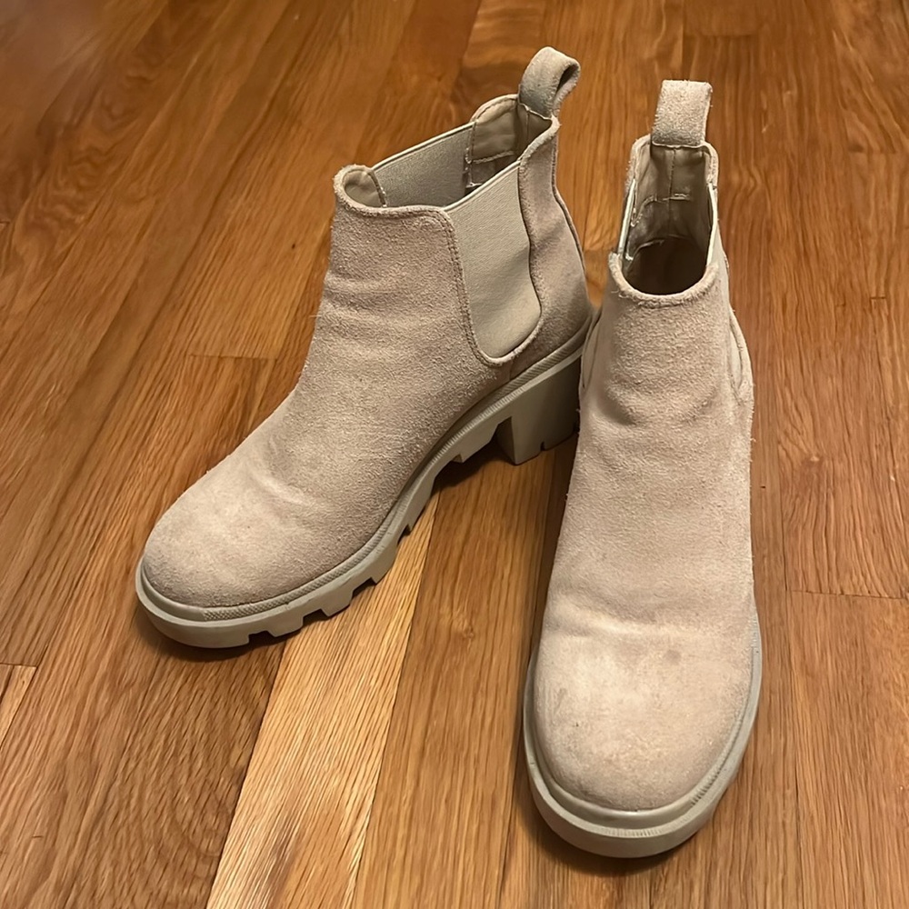 Steve Madden‎ Hadlee suede platform boots size 9